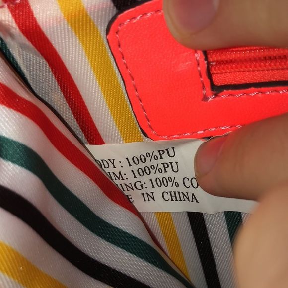 Neon Orange Steven by Steven Madden Cross Body Purse - Picture 7 of 15